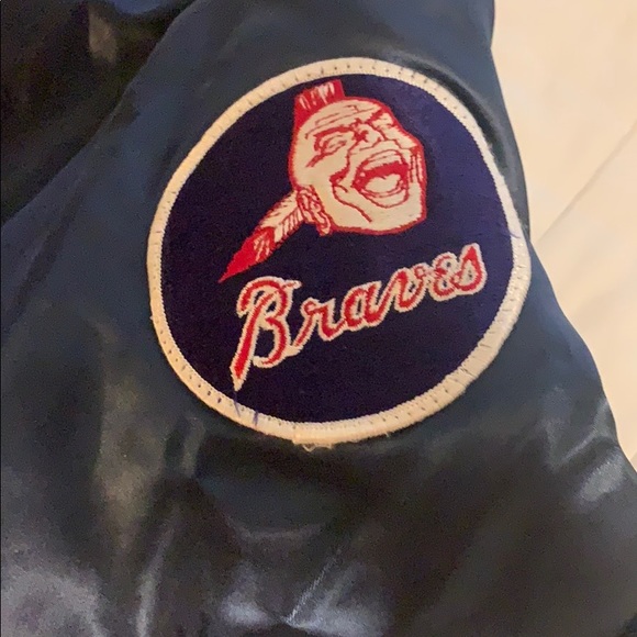 Vintage Braves bomber jacket - Picture 3 of 6